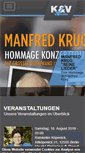 Mobile Screenshot of kv-events.de